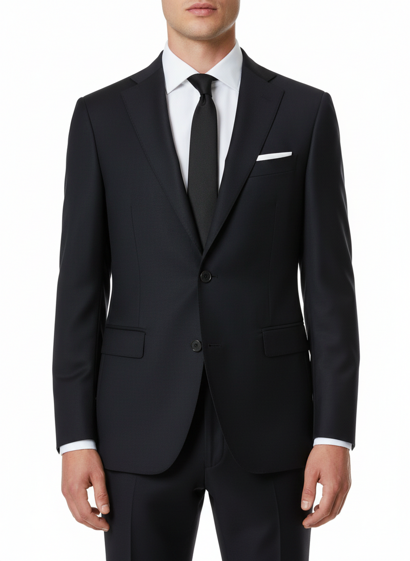 CAVALIERE Paxton Slim Blazer - Black
