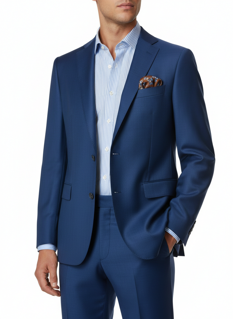 CAVALIERE Parker Classic Blazer - Blue