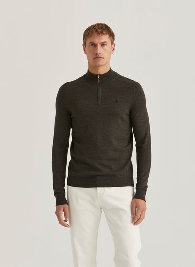 Tröja | Halvzippad | Merino John Zip - Collection of Brands
