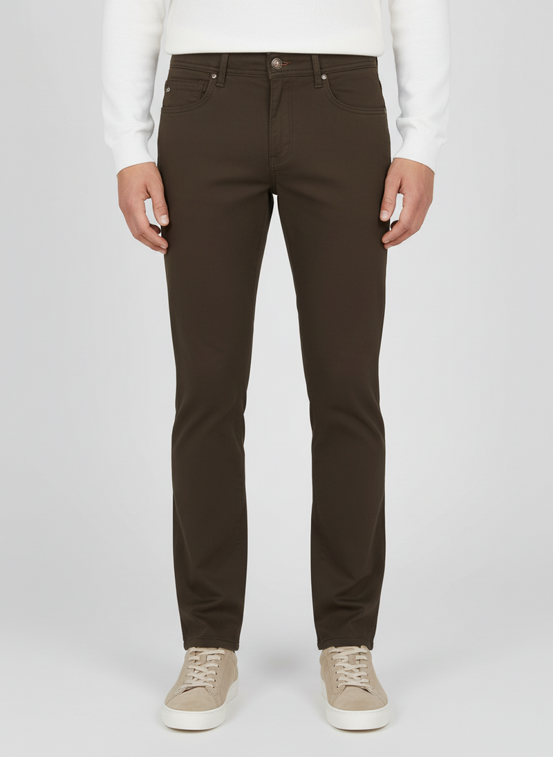 SAND Burton NS Suede Touch 5-Pkt - Dark Brown