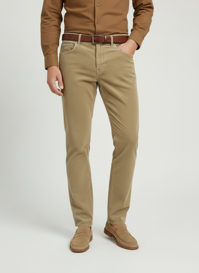 MORRIS James Cord 5-Pkt - Camel