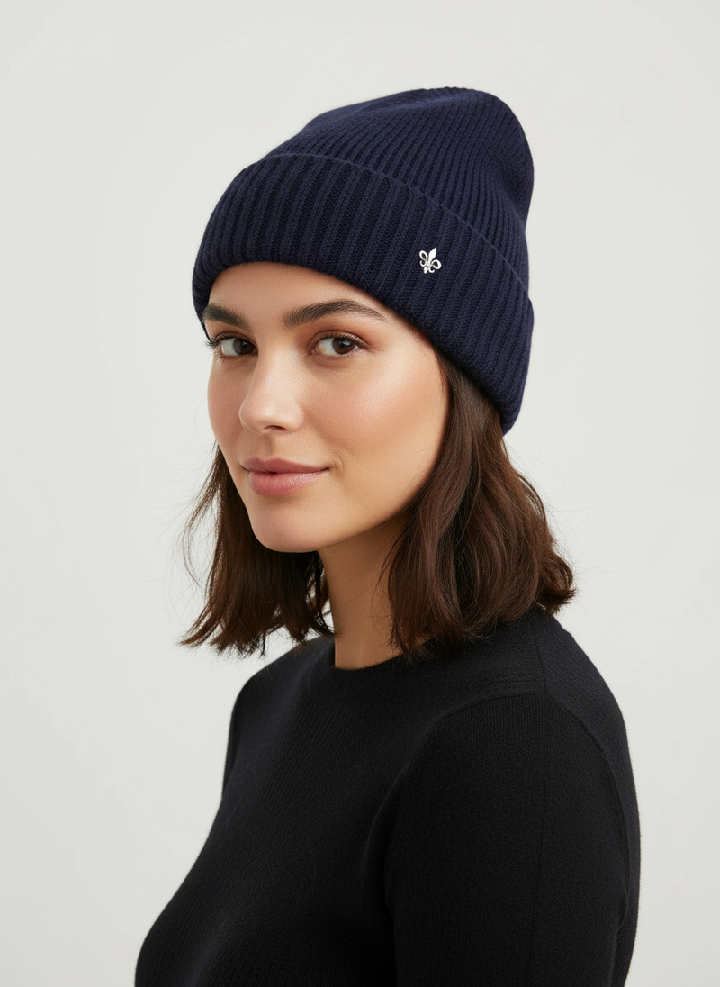 MORRIS Hertford Beanie - Navy