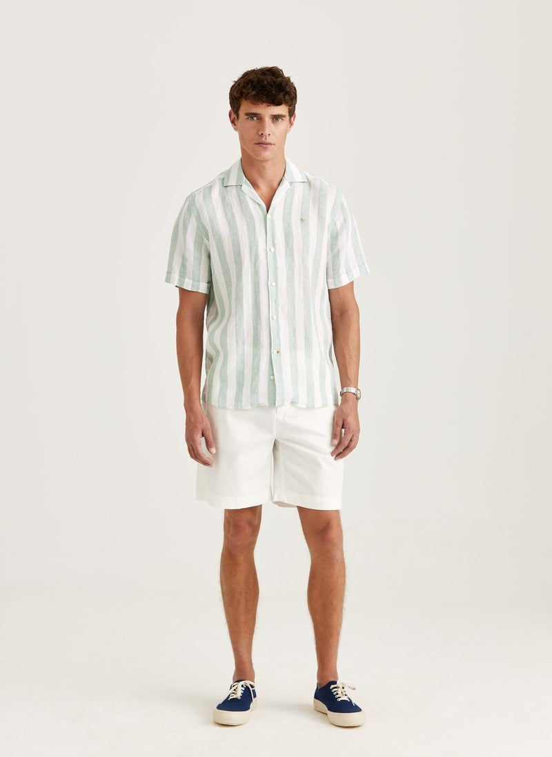 Skjorta SS | Resort Linne