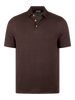STENSTRÖMS Linen Polo Shirt - Dark Brown - Collection of Brands