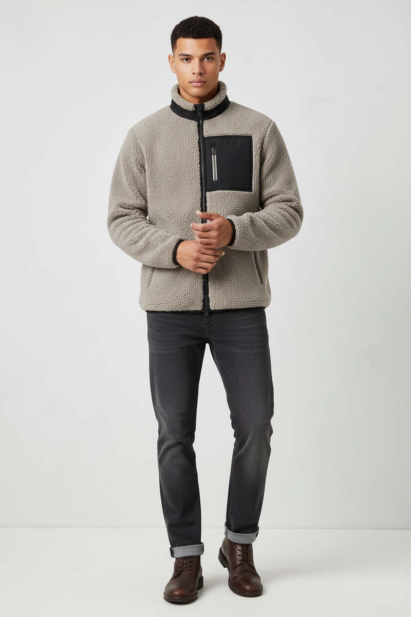 SNOOT Boissano Pile Jacket - Mole