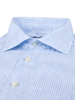 STENSTRÖMS Linen Striped Shirt - Light Blue