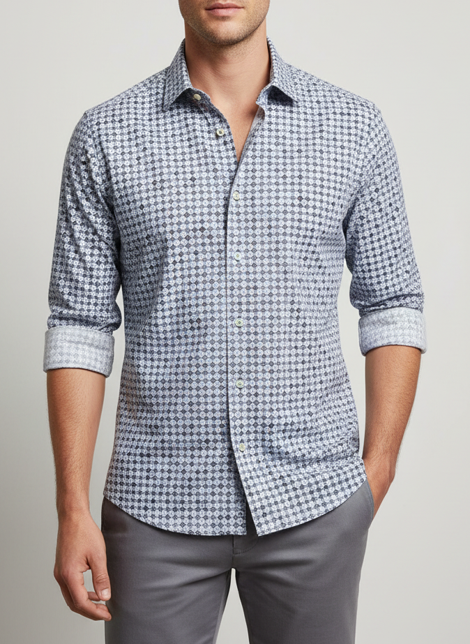 SAND 8228 State N2 Shirt - Blue