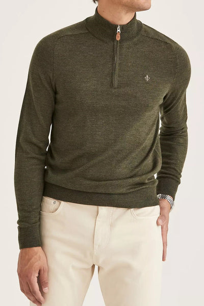 Tröja | Halvzippad | Merino John Zip - Collection of Brands