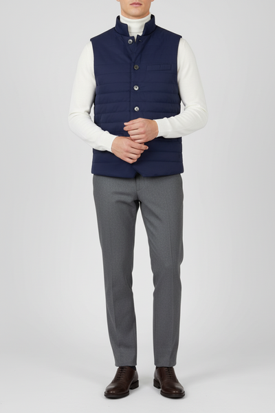 STENSTRÖMS Padded Liner Vest - Navy