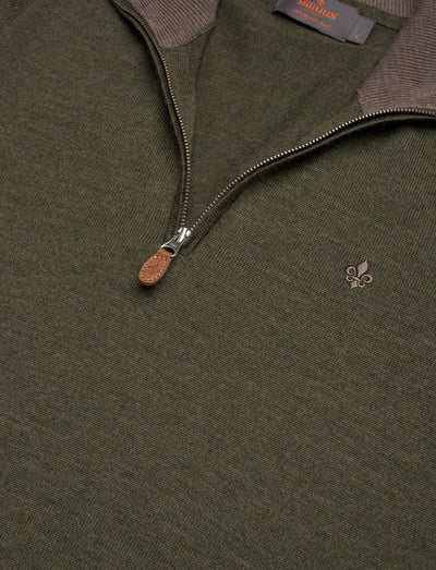 Tröja | Halvzippad | Merino John Zip - Collection of Brands