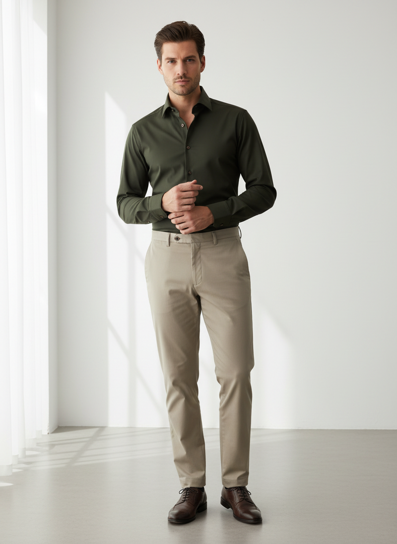 STENSTRÖMS Active Stretch Shirt - Green