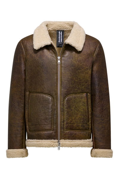 Shearlingjacka | Sherpafodrad