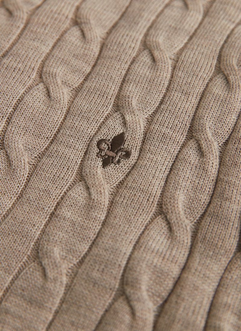 Tröja | Merino Cable Oneck - Collection of Brands