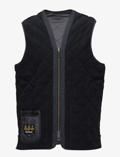 Barbour Polarquilt Waistcoat Zip-In Liner - Navy
