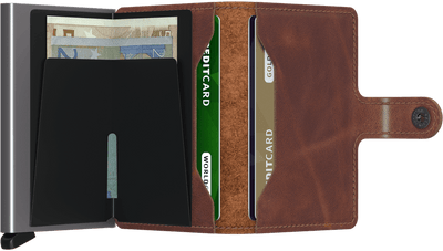 Miniwallet | Vintage Brown - Collection of Brands