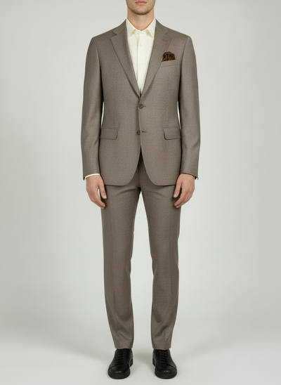 CAVALIERE Connor Classic Suit - Brown