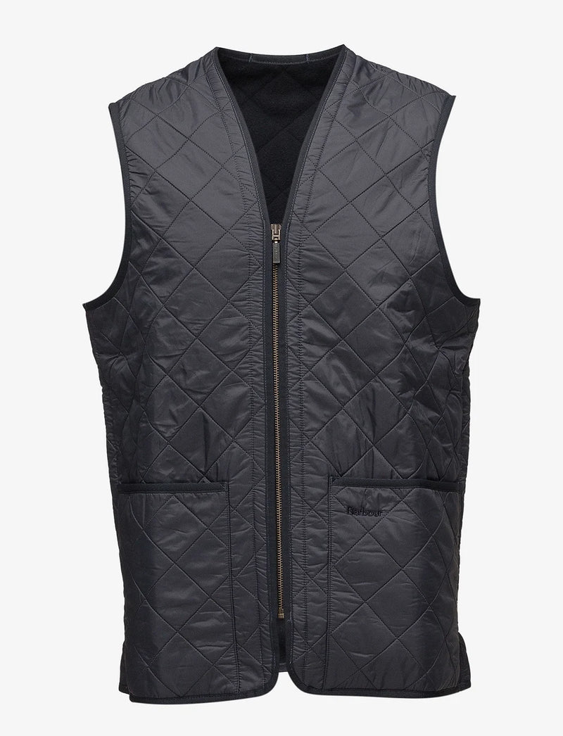 Barbour Polarquilt Waistcoat Zip-In Liner - Navy