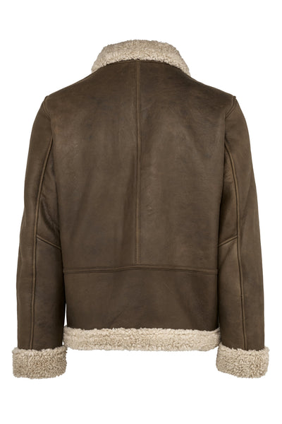Shearlingjacka | Sherpafodrad