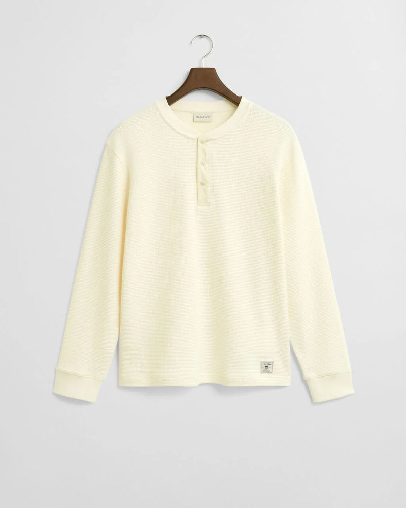 FarfarsTröja LS | Waffle Henley