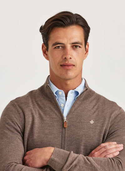 Cardigan Zip | Merino - Collection of Brands