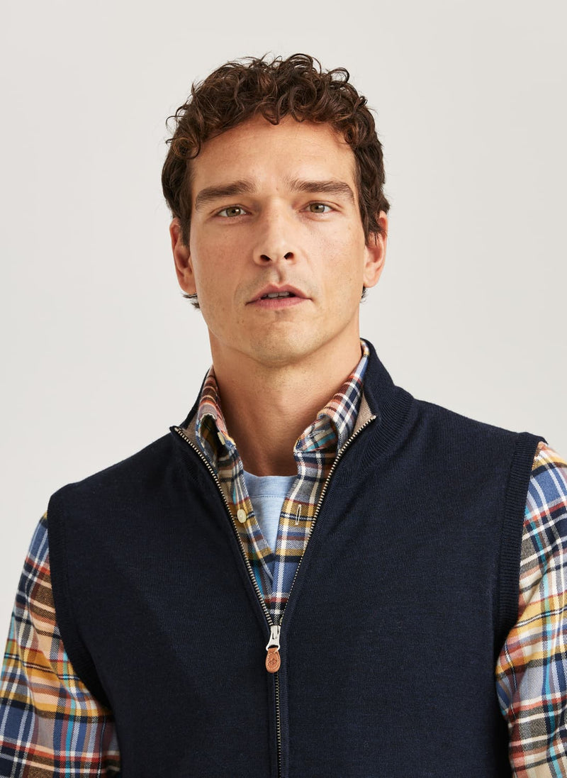 Väst | Merino Zip