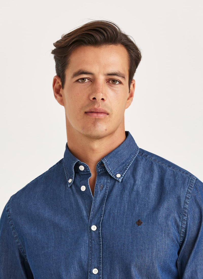 Skjorta | Light Denim - Collection of Brands