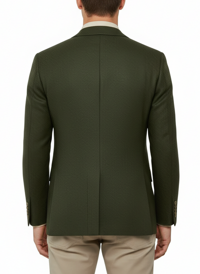 SAND Sherman Stretch Blazer - Dark Green