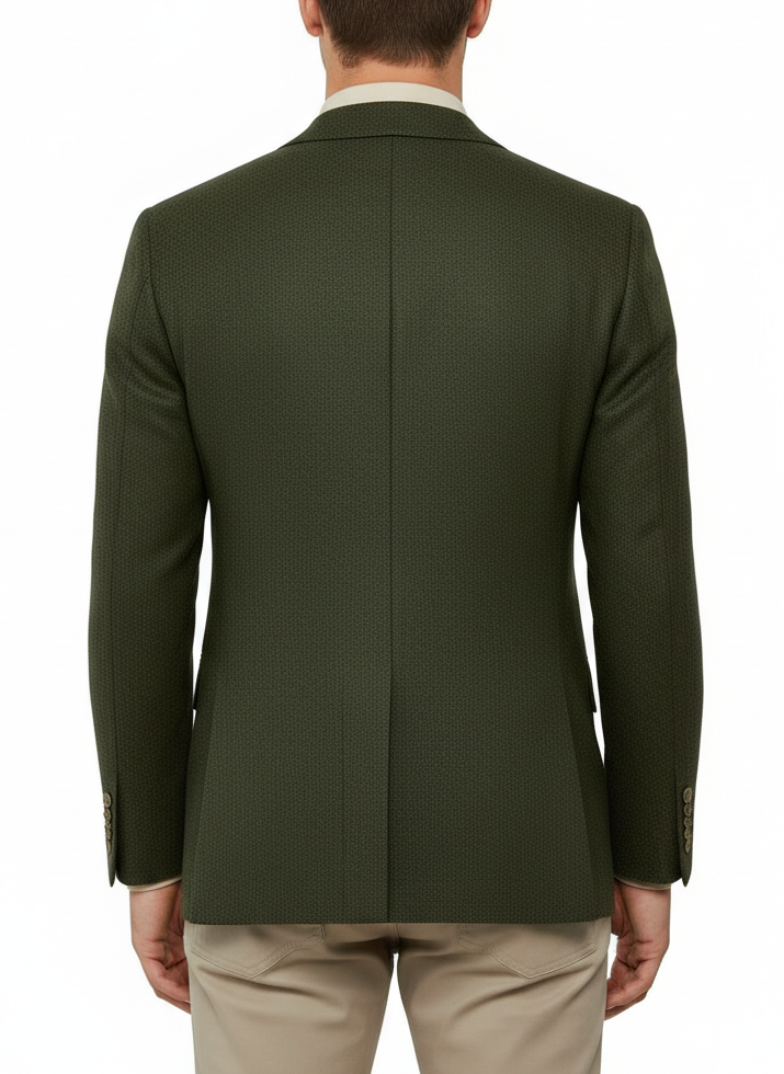 SAND Sherman Stretch Blazer - Dark Green