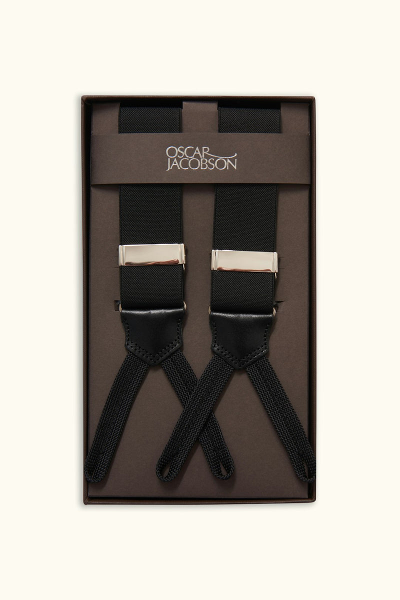 OSCAR JACOBSON Braces - Black