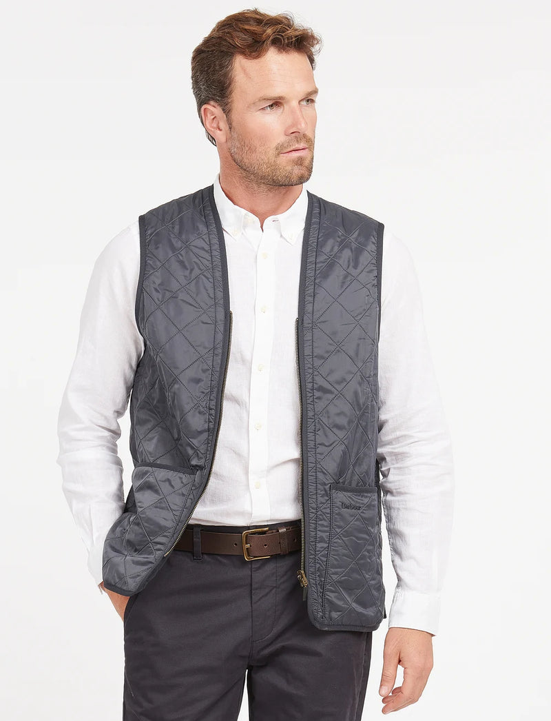 Barbour Polarquilt Waistcoat Zip-In Liner - Navy