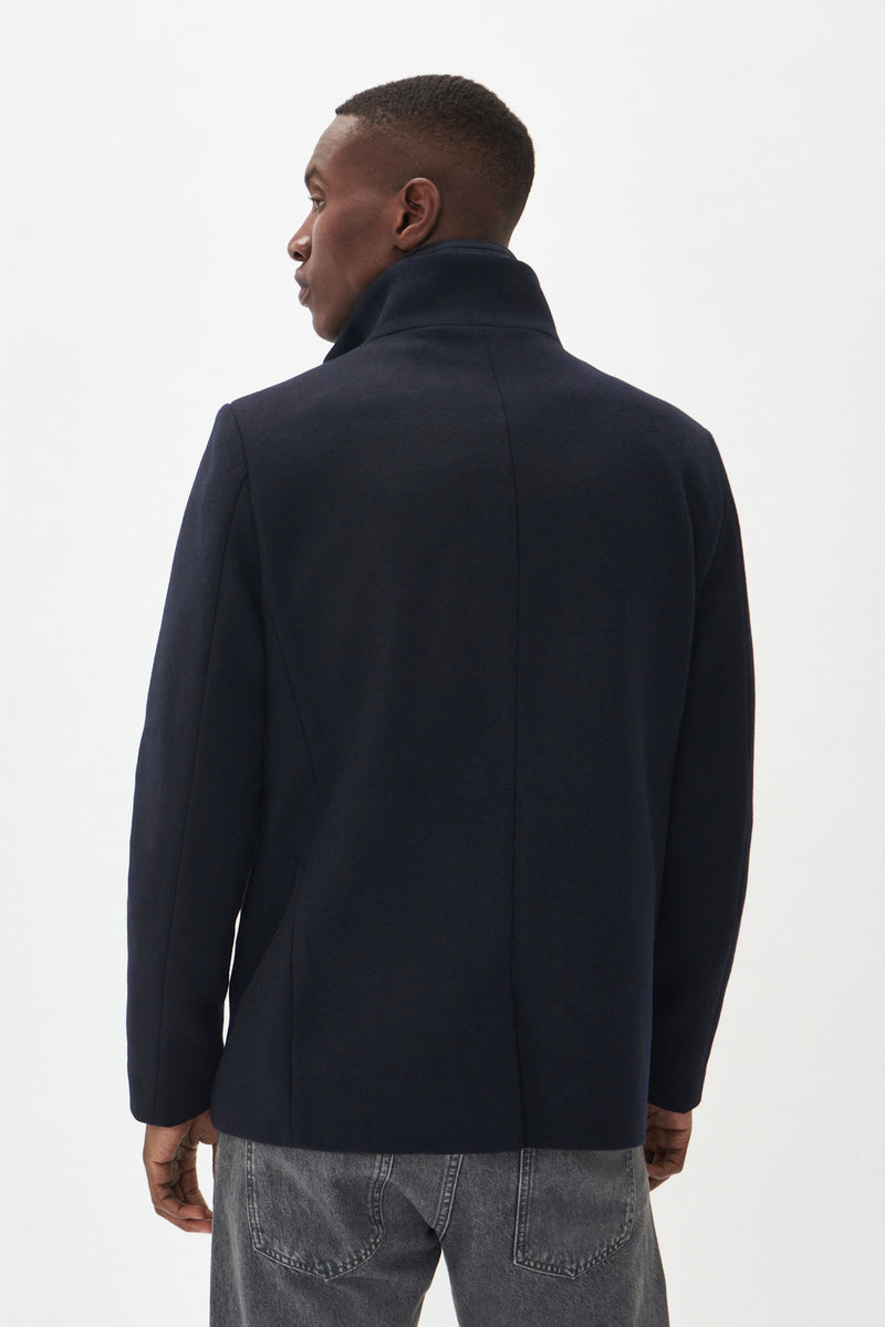 Matinique MAHarvey Short Coat - Dark Navy - Collection of Brands