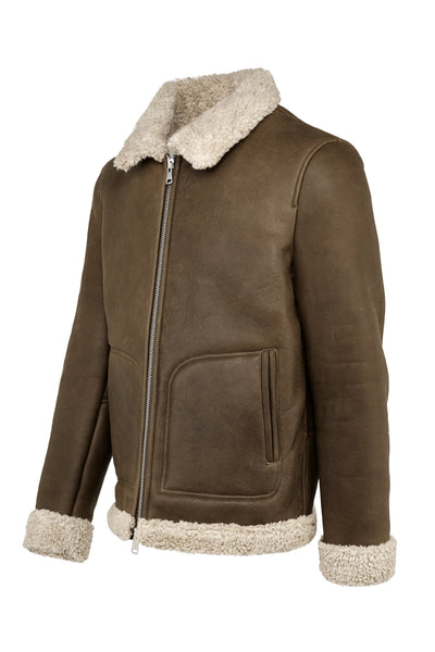 Shearlingjacka | Sherpafodrad