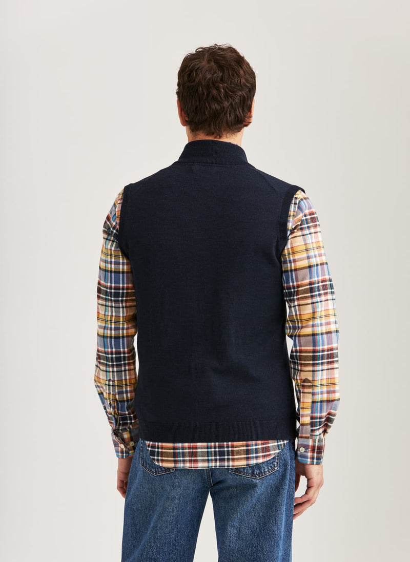 Väst | Merino Zip