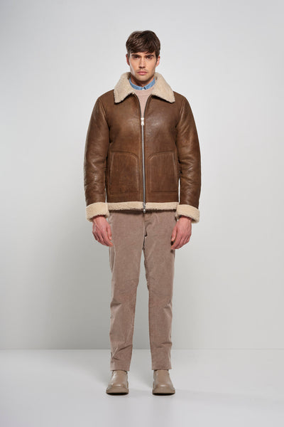 Shearlingjacka | Sherpafodrad