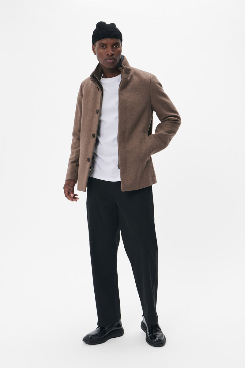 Matinique MAHarvey Short Coat - Walnut - Collection of Brands