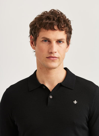 Pikétröja LS | Merino Polo Knit