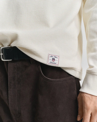 FarfarsTröja LS | Waffle Henley