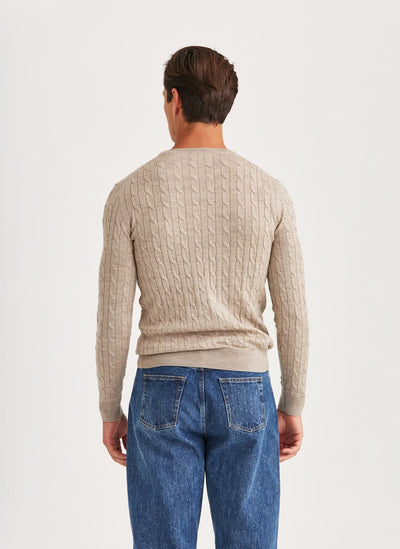 Tröja | Merino Cable Oneck - Collection of Brands