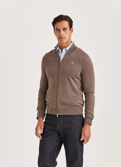 Cardigan Zip | Merino - Collection of Brands