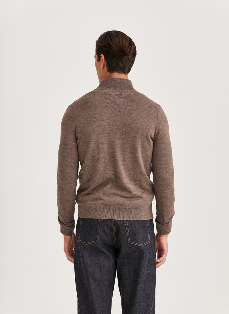 Cardigan Zip | Merino - Collection of Brands