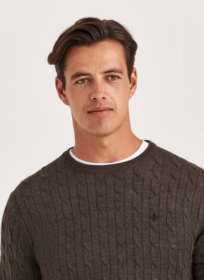 Tröja | Merino Cable Oneck - Collection of Brands