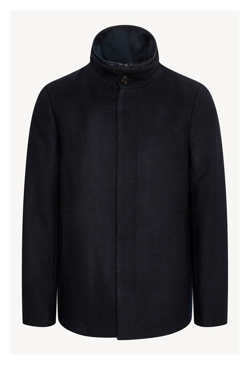 Matinique MAHarvey Short Coat - Dark Navy - Collection of Brands