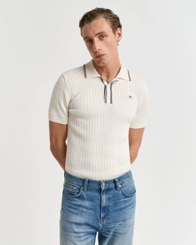 Pikétröja | Ribbstickad - Collection of Brands