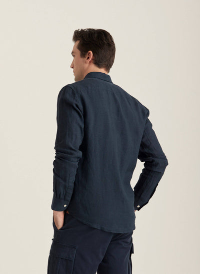 Douglas BD Linen Shirt LS - Collection of Brands
