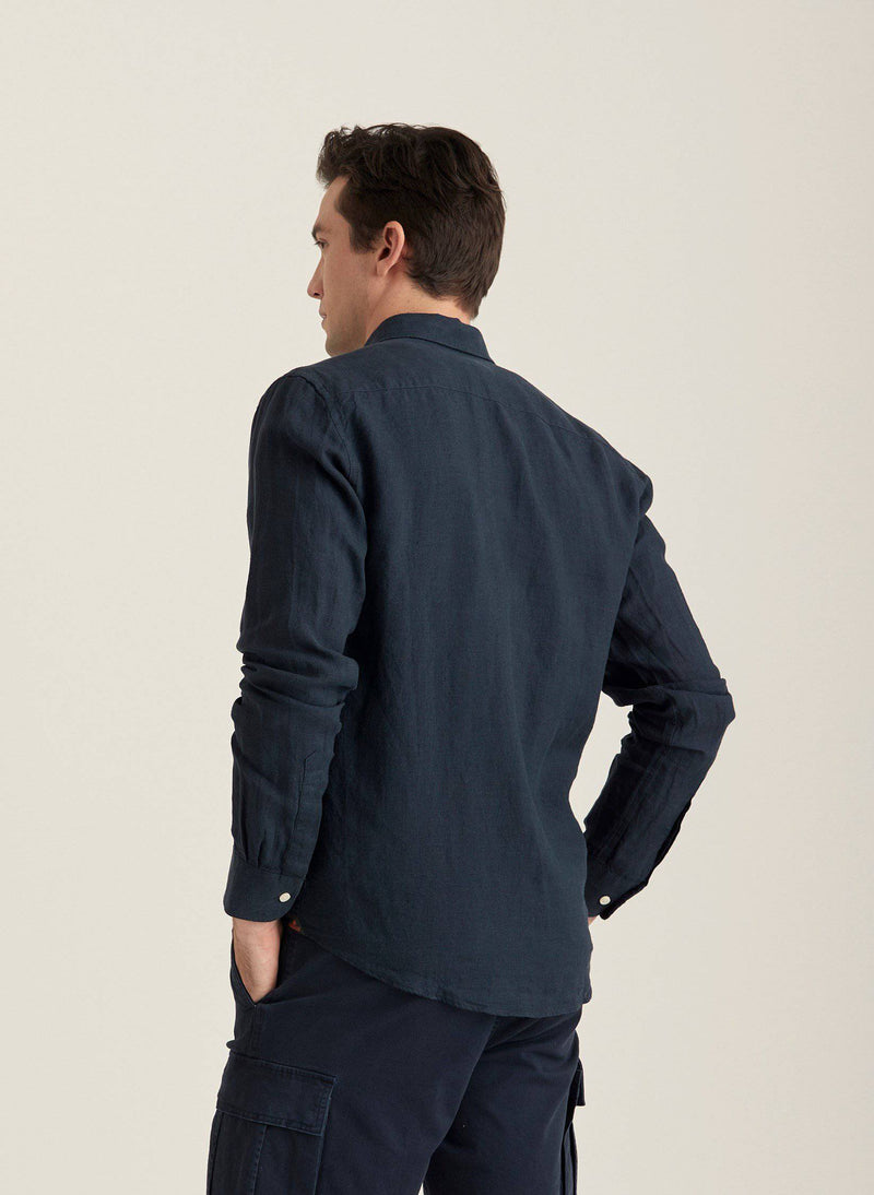 Douglas BD Linen Shirt LS - Collection of Brands