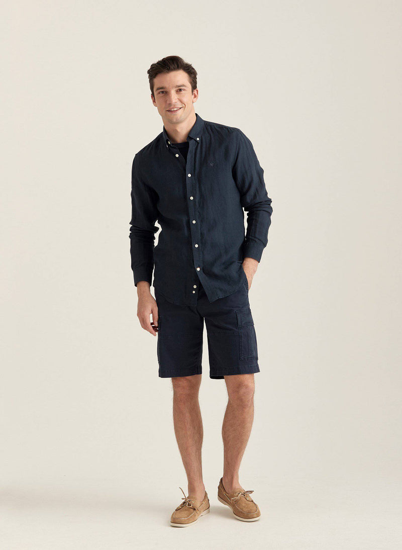 Douglas BD Linen Shirt LS - Collection of Brands