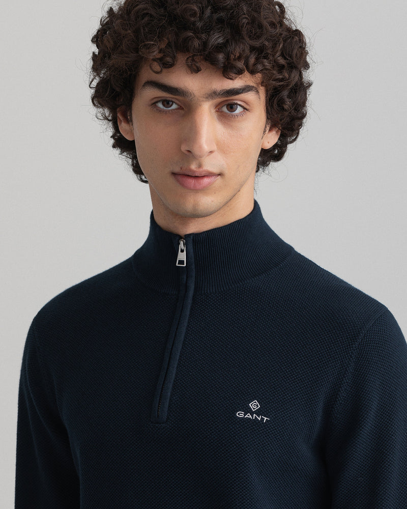 Half-Zip | Cotton Pique - Collection of Brands