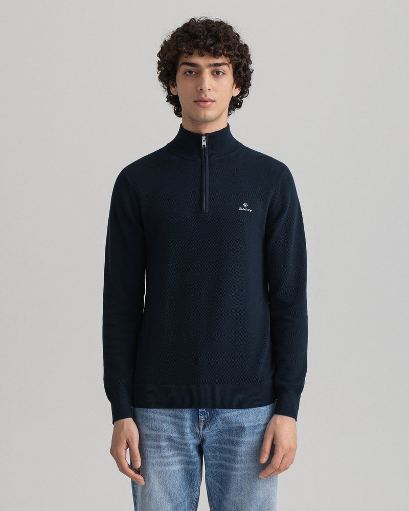 Half-Zip | Cotton Pique - Collection of Brands