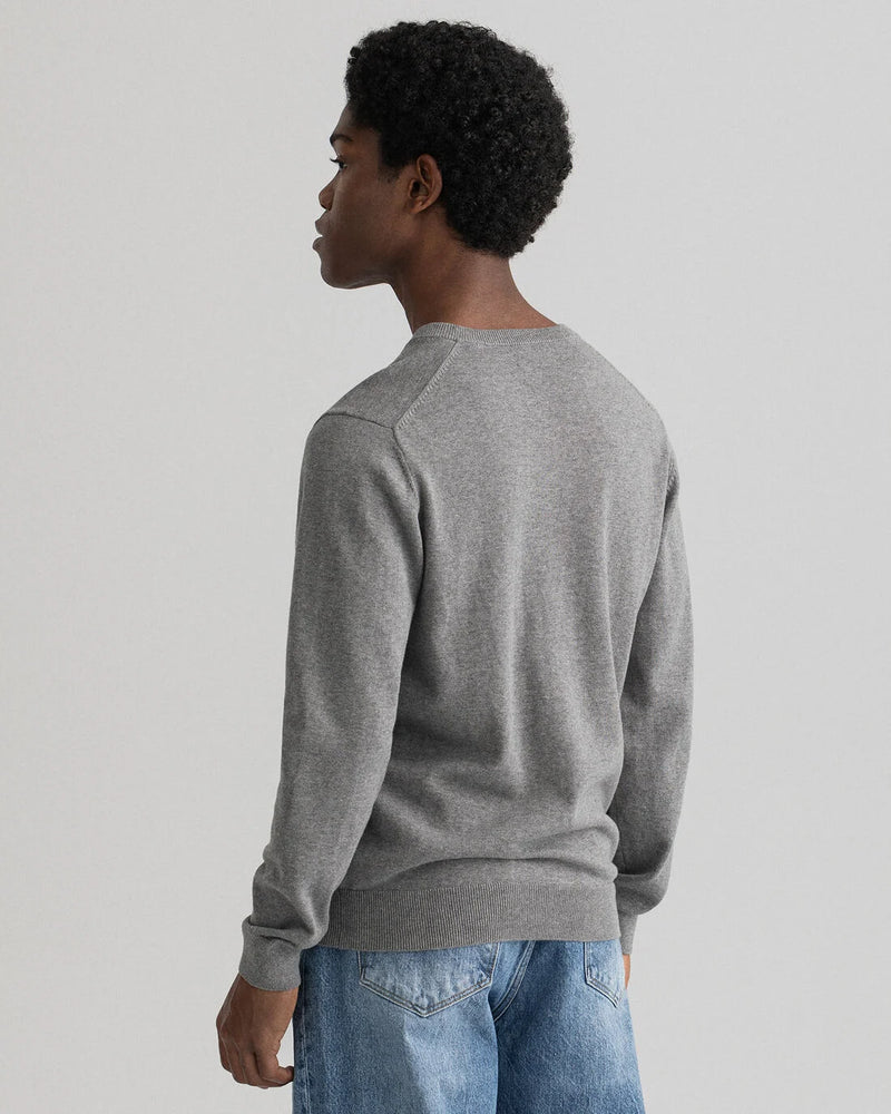 V-ringad Bomullströja | Classic - Collection of Brands