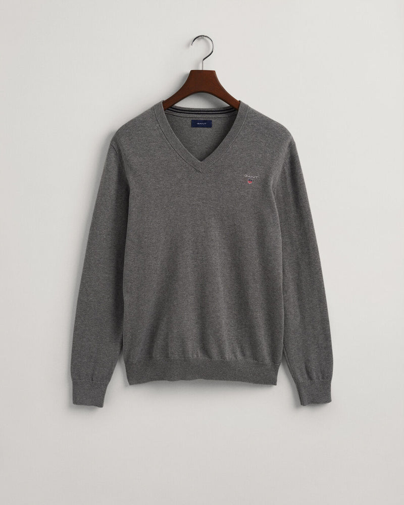 V-ringad Bomullströja | Classic - Collection of Brands